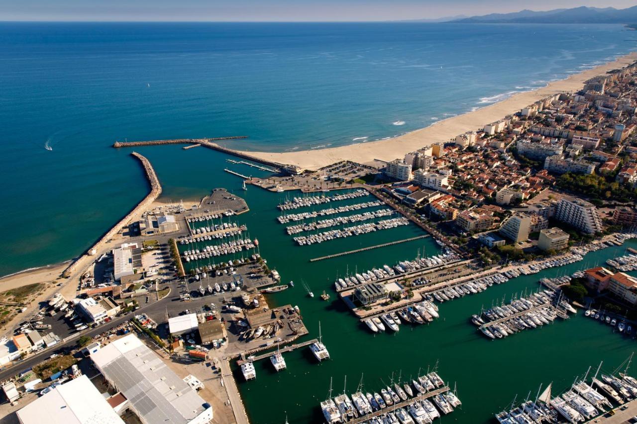CALYSPO Super appart à 100m de la mer parking gratuit Canet Exterior foto